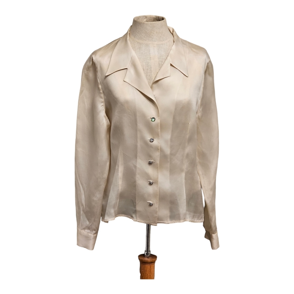 Kay Unger Chiffon Blouse 12